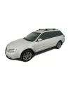 Kit 2 barres de toit noire Vortex 1065mm avec pieds SX Subaru Outback