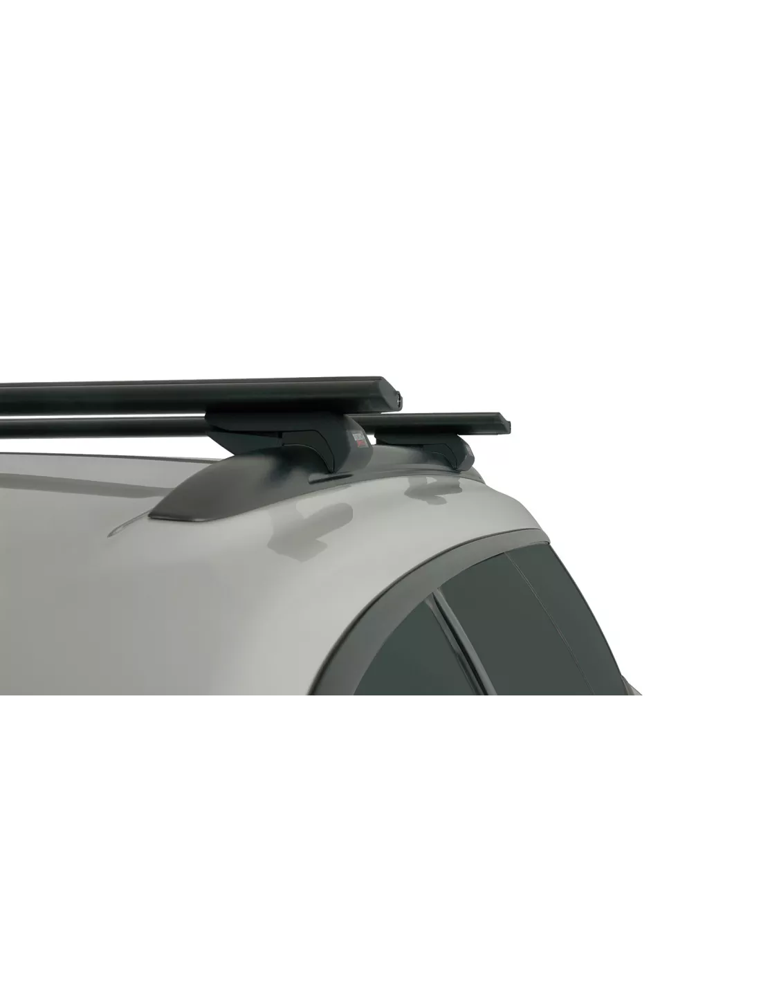 Kit 2 barres de toit noire Vortex 1065mm avec pieds SX Subaru Outback