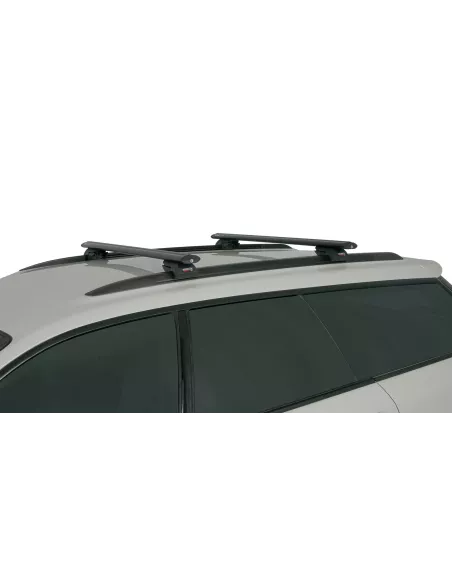 Kit 2 barres de toit noire Vortex 1065mm avec pieds SX Subaru Outback