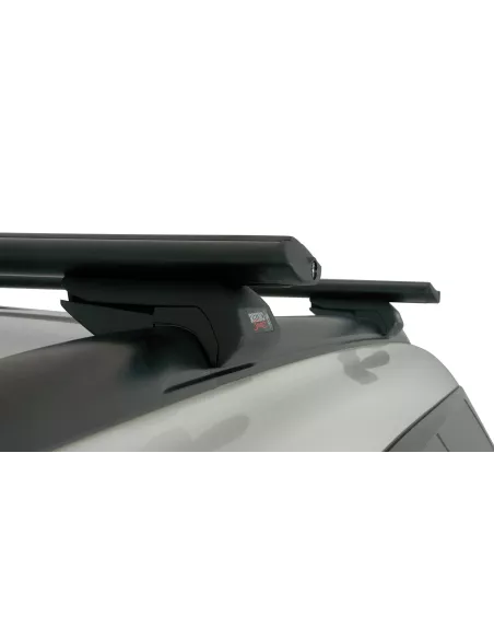 Kit 2 barres de toit noire Vortex 1065mm avec pieds SX Subaru Outback
