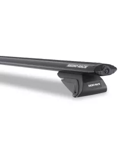 Kit 2 barres de toit noire Vortex 1065mm avec pieds SX Nissan Navara