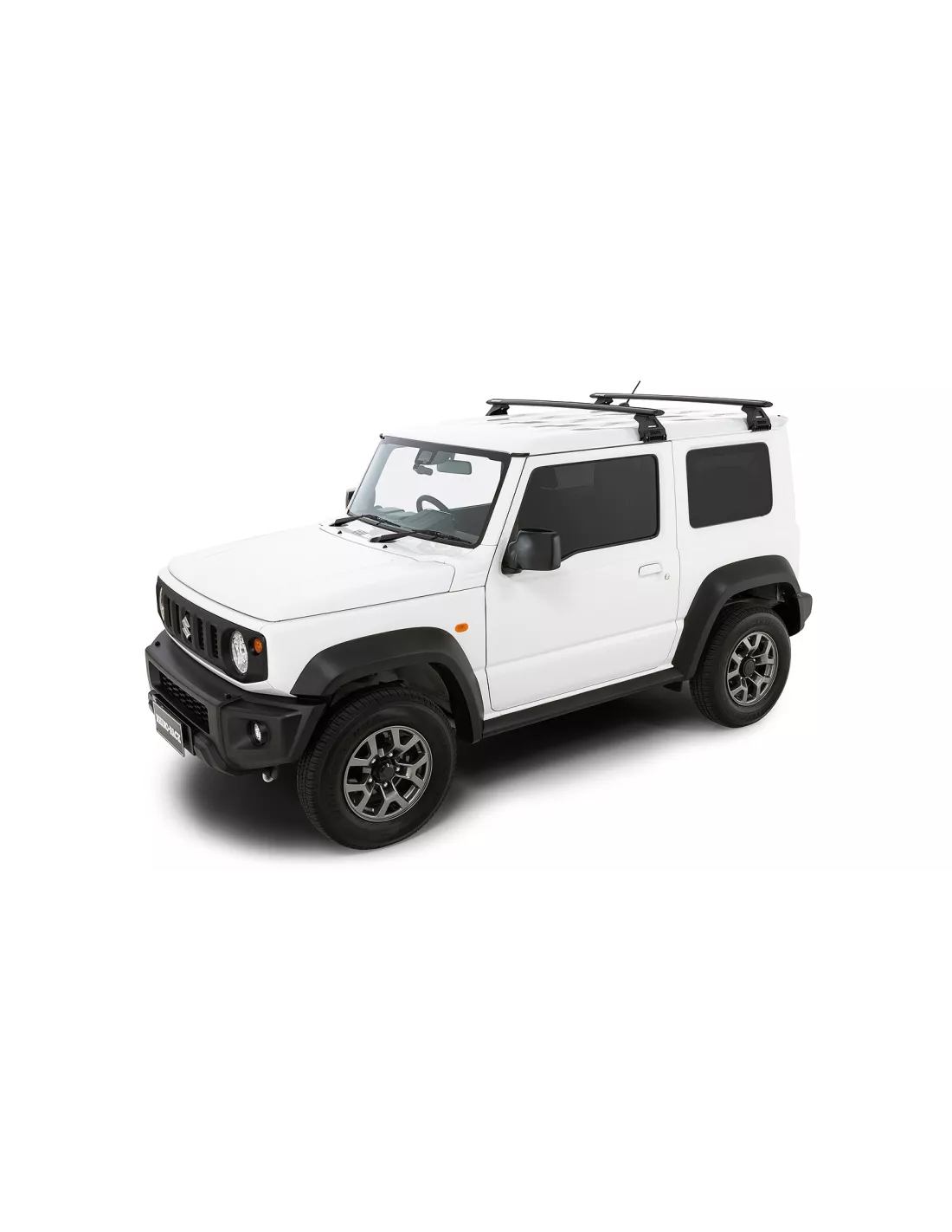 Kit 2 Black Dach Bars Wirbel 1370mm mit Fuß RL110 RHINO RACK -