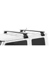 Kit 2 Black Dach Bars Wirbel 1370mm mit Fuß RL110 RHINO RACK -
