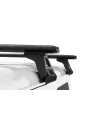 Kit 2 Zwart Dakbars Vortex 1370mm met voet RL110 RHINO RACK -