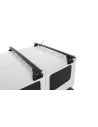Kit 2 Zwart Dakbars Vortex 1370mm met voet RL110 RHINO RACK -