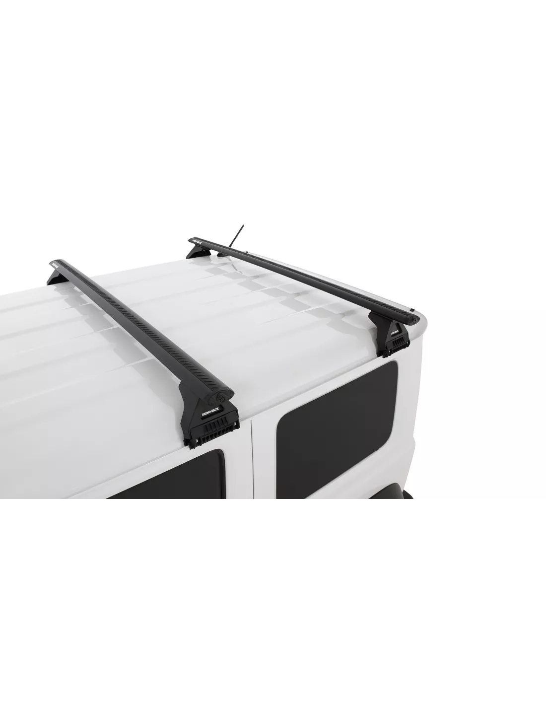 Kit 2 Zwart Dakbars Vortex 1370mm met voet RL110 RHINO RACK -