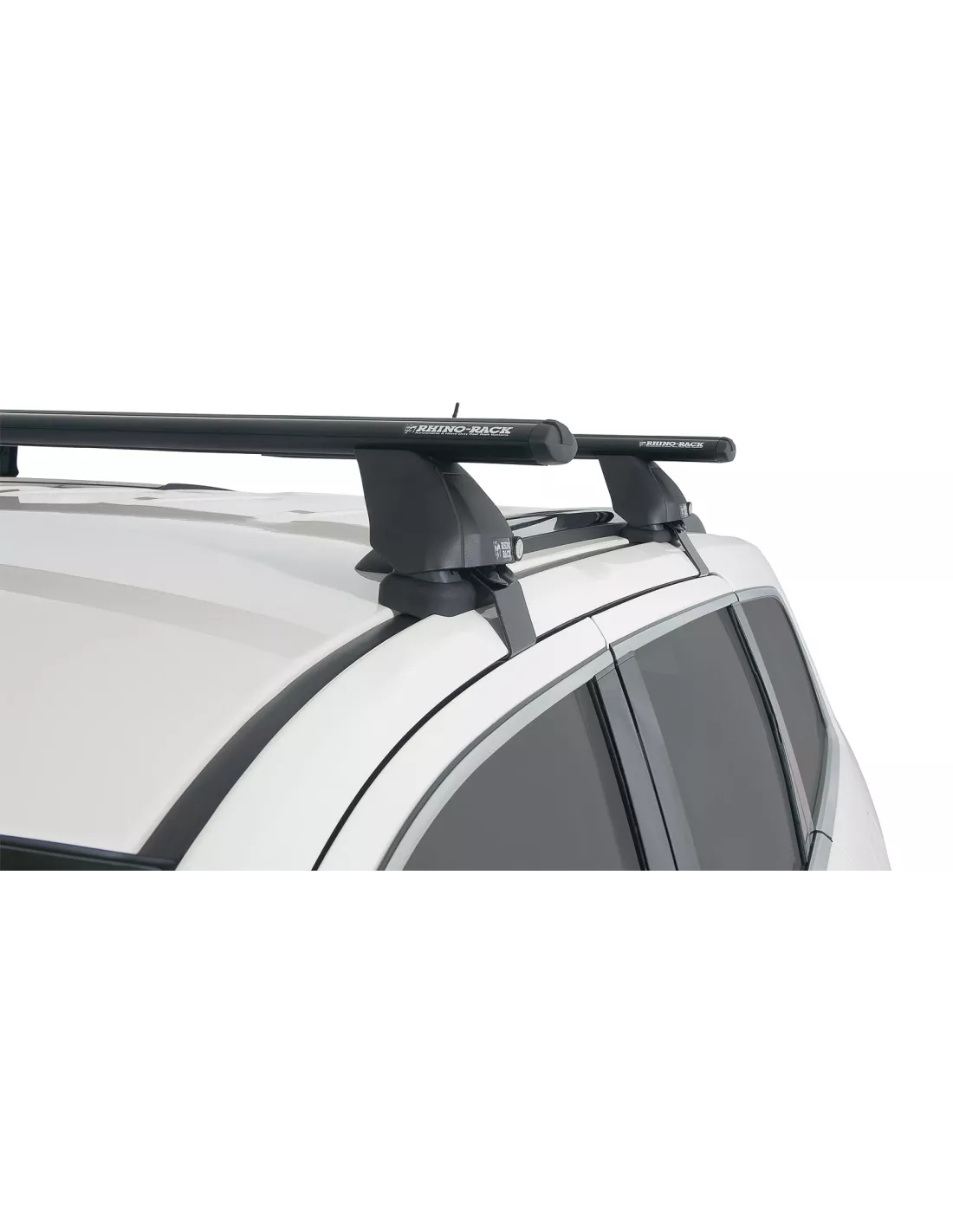 Kit 2 barres de toit noire Vortex 1370mm série 2500 Jeep Grand