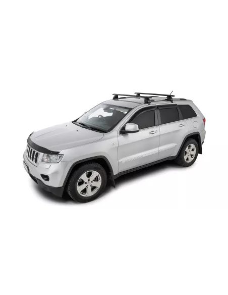 Kit 2 barres de toit noire Vortex 1370mm série 2500 Jeep Grand