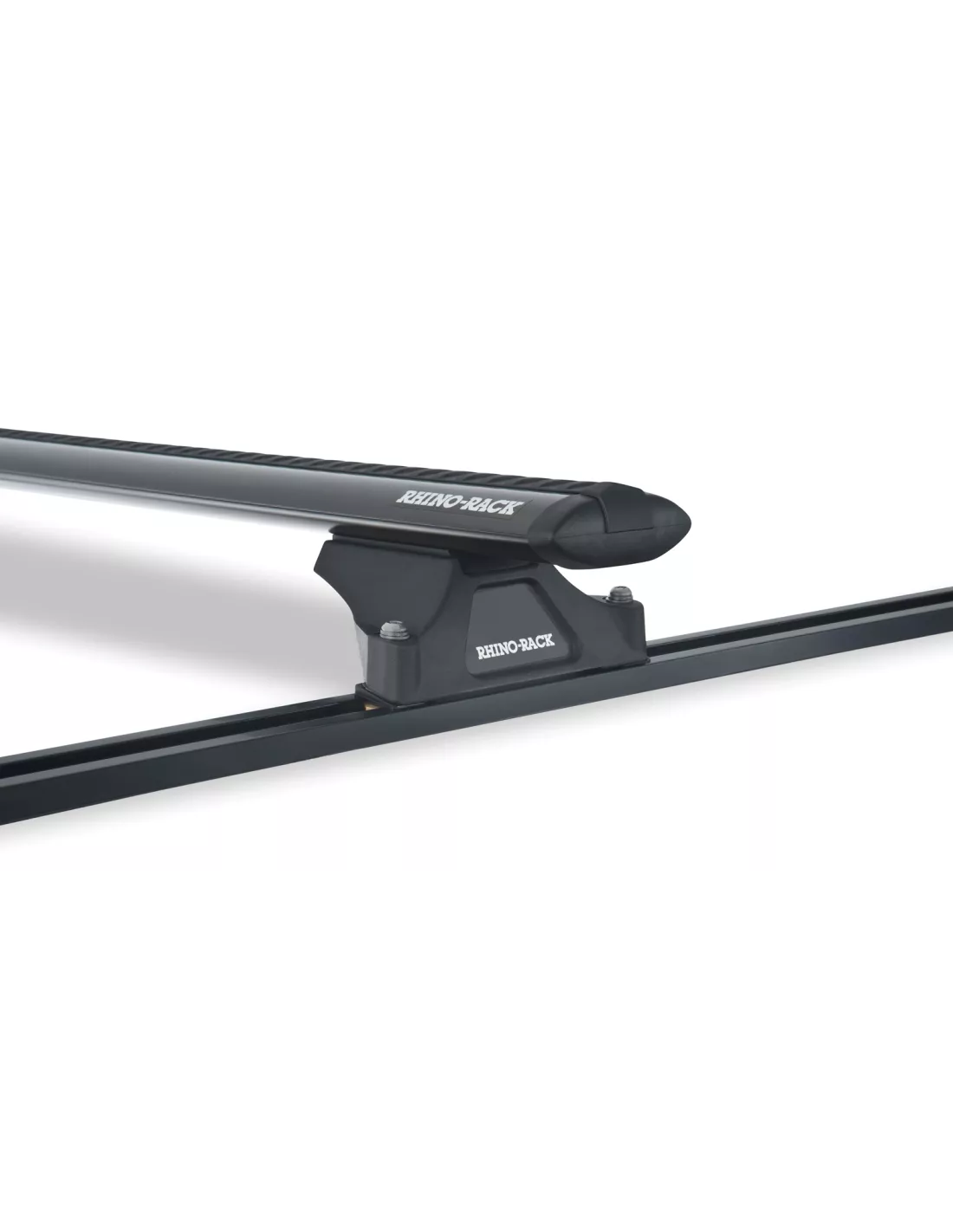 Kit 2 barres de toit noire Vortex 1370mmTrackmount avec pieds RLTP