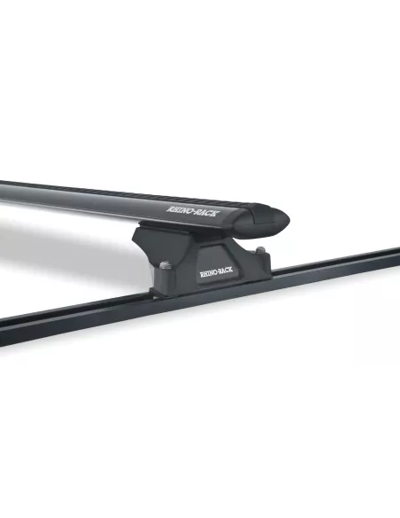 Kit 2 barres de toit noire Vortex 1370mmTrackmount avec pieds RLTP