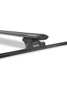 Kit 2 barres de toit noire Vortex 1370mmTrackmount avec pieds RLTP