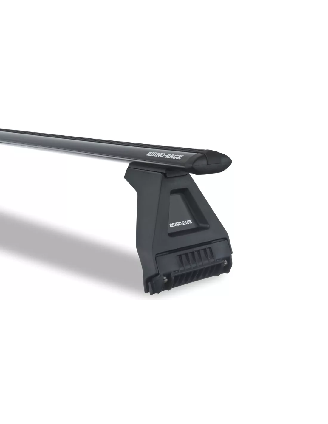 Kit 3 barres de toit noire Vortex 1370mm avec pieds RL150 RHINO RACK