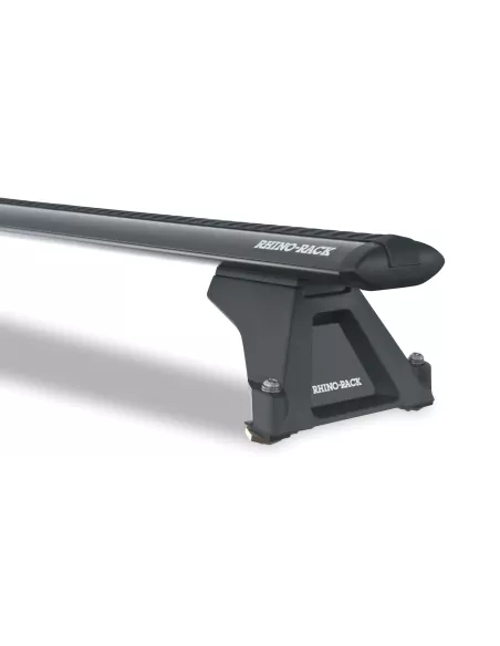 Kit 3 barres de toit noire 1800mm Vortex avec pieds RLTF RHINO RACK -