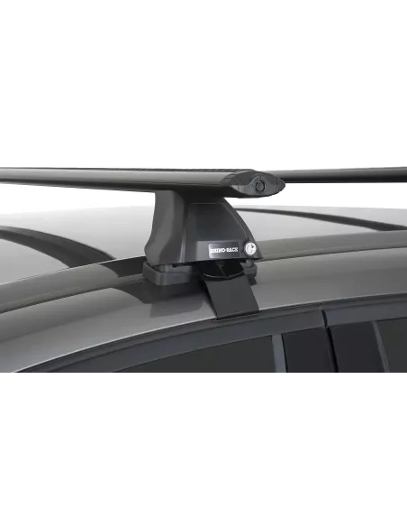 Kit 2 barres de toit noire Vortex 1370mm2500 RHINO RACK - accessoire