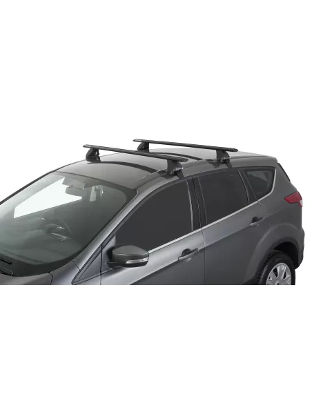 Kit 2 barres de toit noire Vortex 1370mm2500 RHINO RACK - accessoire