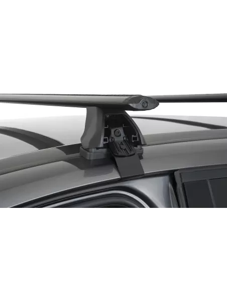 Kit 2 barres de toit noire Vortex 1370mm2500 RHINO RACK - accessoire