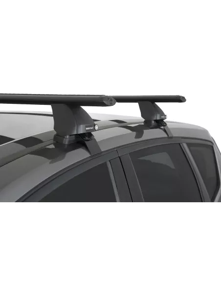 Kit 2 barres de toit noire Vortex 1370mm2500 RHINO RACK - accessoire