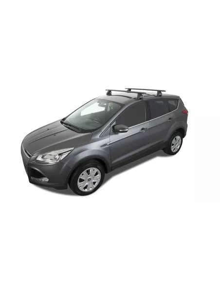 Kit 2 barres de toit noire Vortex 1370mm2500 RHINO RACK - accessoire