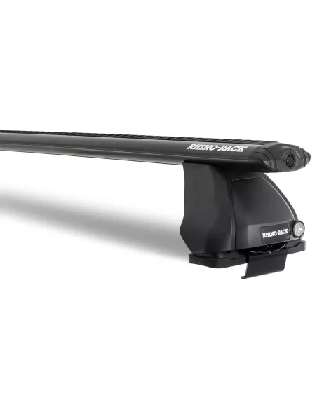 Kit 2 barres de toit noire Vortex 1370mm2500 Nissan Navara D40