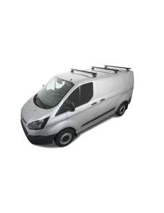 Kit 3 Zwart Dakbars Zware Duty met Feet Rltp Ford Transit