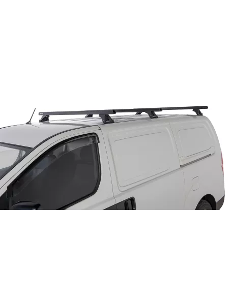 Kit 3 barres de toit noire Heavy Duty 1500mm avec pieds RLTF Hyundai