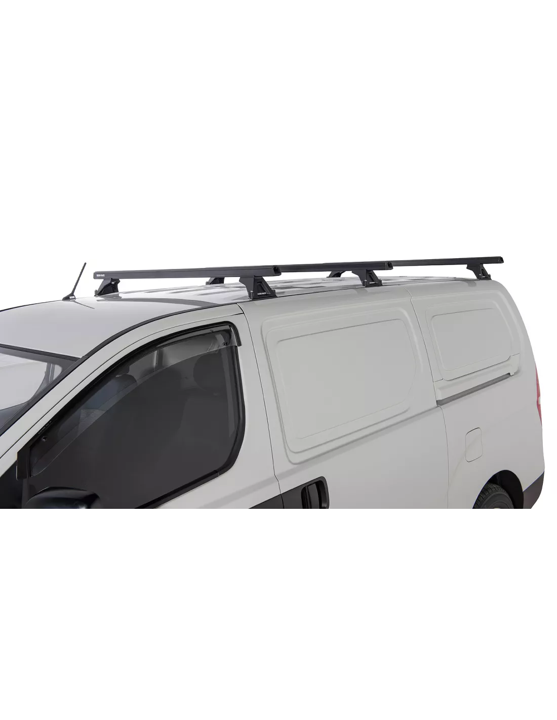 Kit 3 Zwart Dakbars Zwaar Duty 1500mm met RLTF Hyundai Voeten