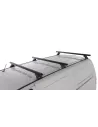 Kit 3 Black Dach Bars Heavy Duty 1500mm mit RLTF Hyundai Füße