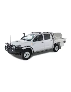 Kit 2 barres de toit noire Vortex 1370mmRLT600 Trackmount Toyota