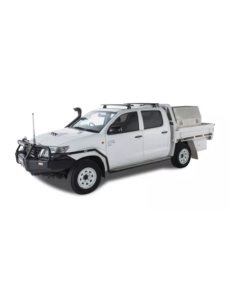 Kit 2 barres de toit noire Vortex 1370mmRLT600 Trackmount Toyota