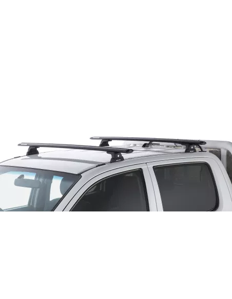 Kit 2 barres de toit noire Vortex 1370mmRLT600 Trackmount Toyota