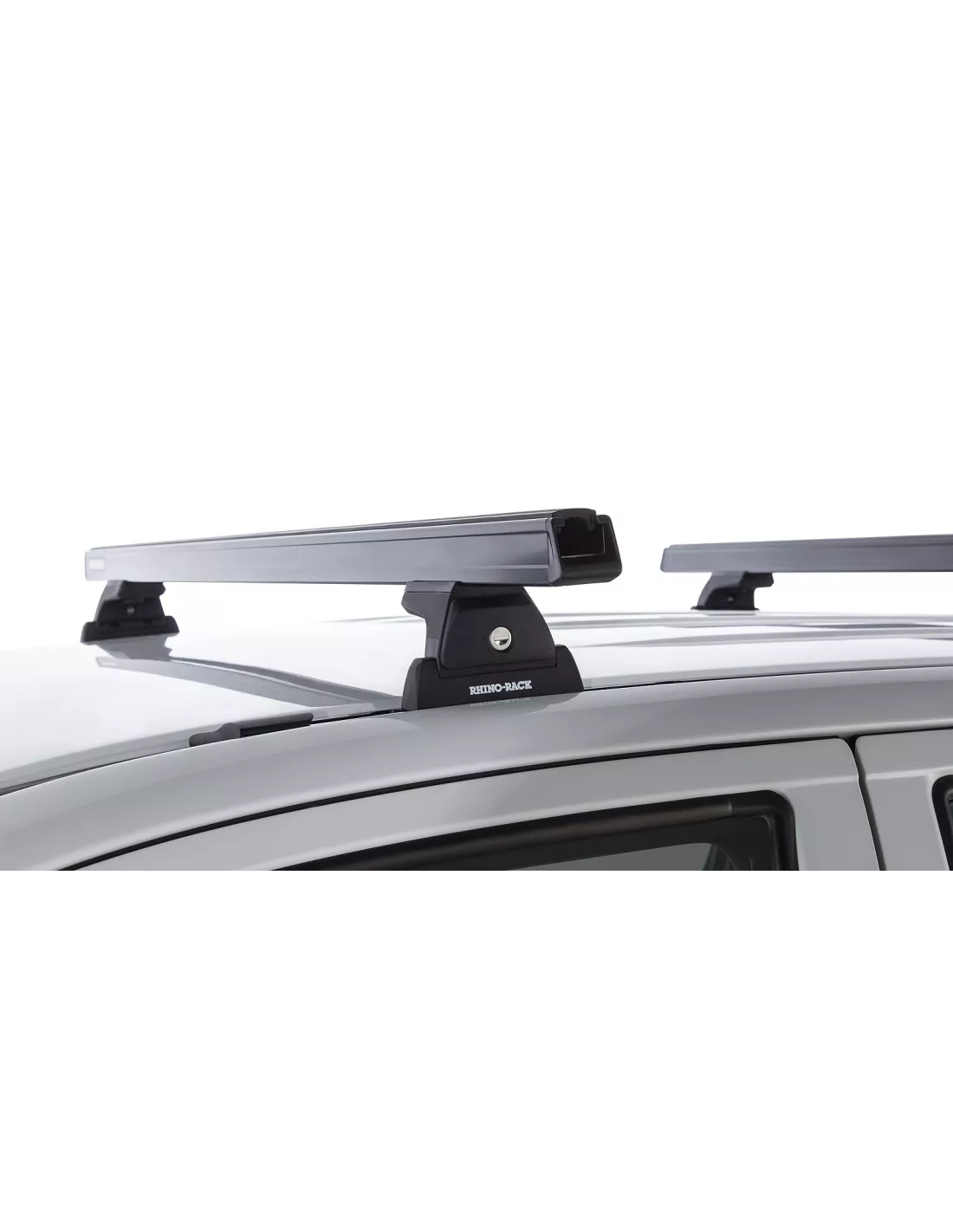 Kit 1 barre de toit noire 1375mm Heavy Duty avec pieds RLT600
