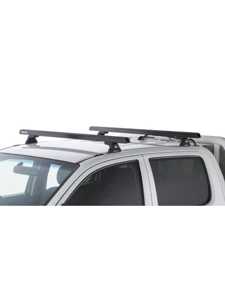 Kit 1 barre de toit noire 1375mm Heavy Duty avec pieds RLT600