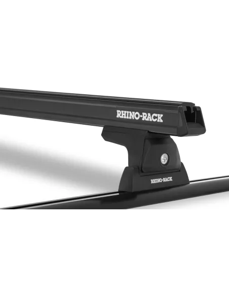 Kit 1 barre de toit noire 1375mm Heavy Duty avec pieds RLT600