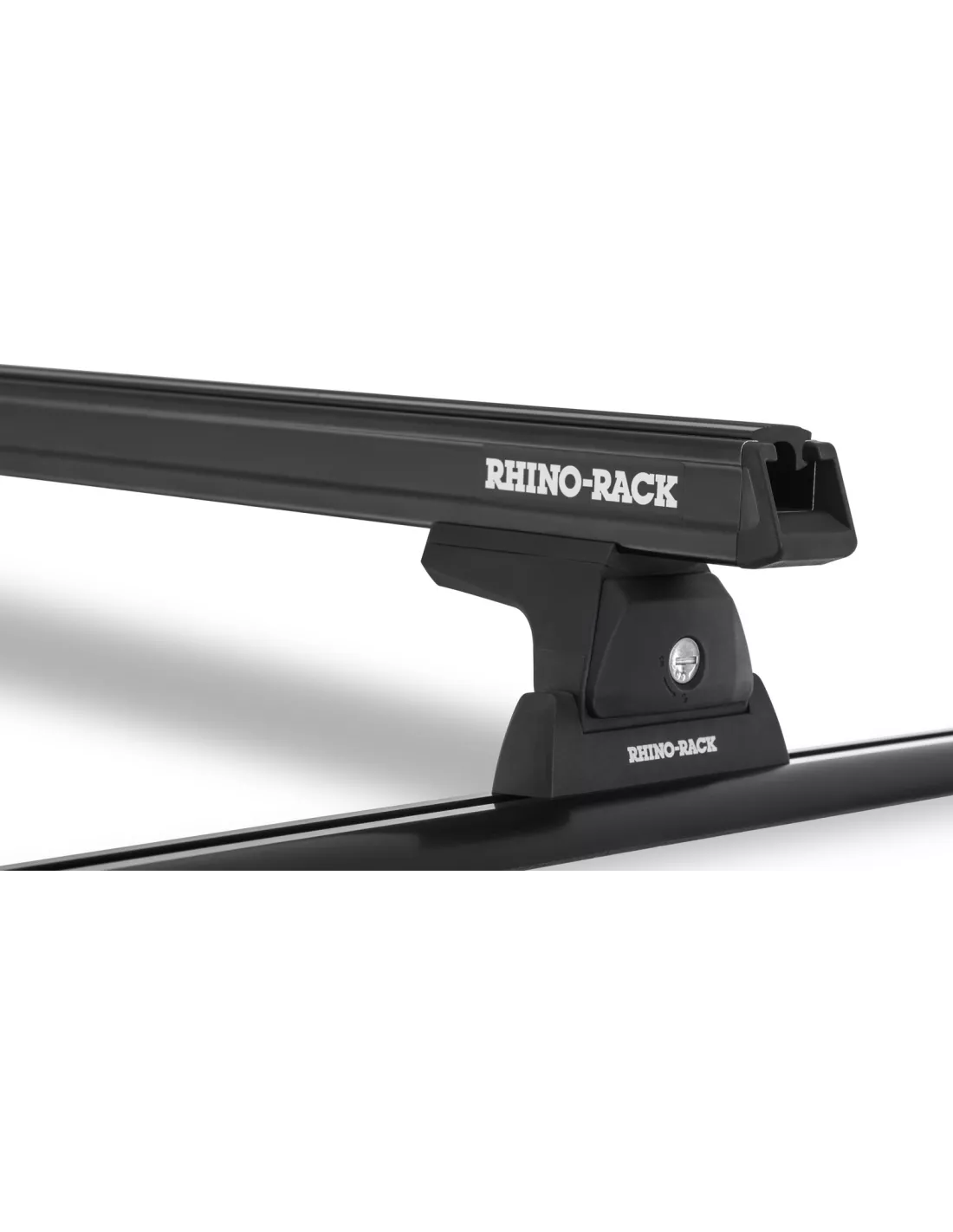 Kit 1 barre de toit noire 1375mm Heavy Duty avec pieds RLT600