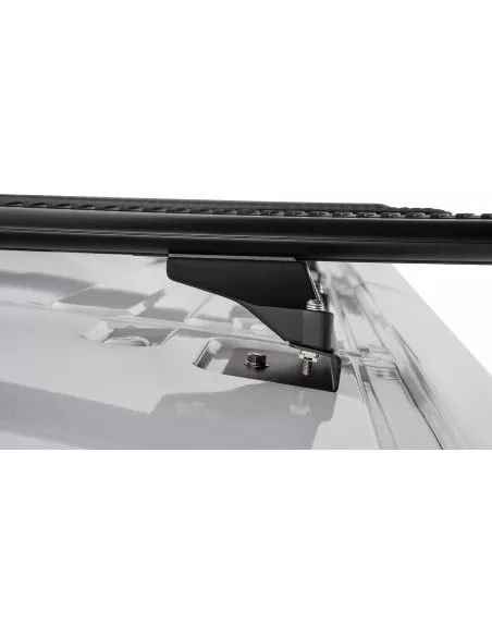 Kit 1 barre de toit noire 1800mm Vortex avec pieds RLTP Ford Transit
