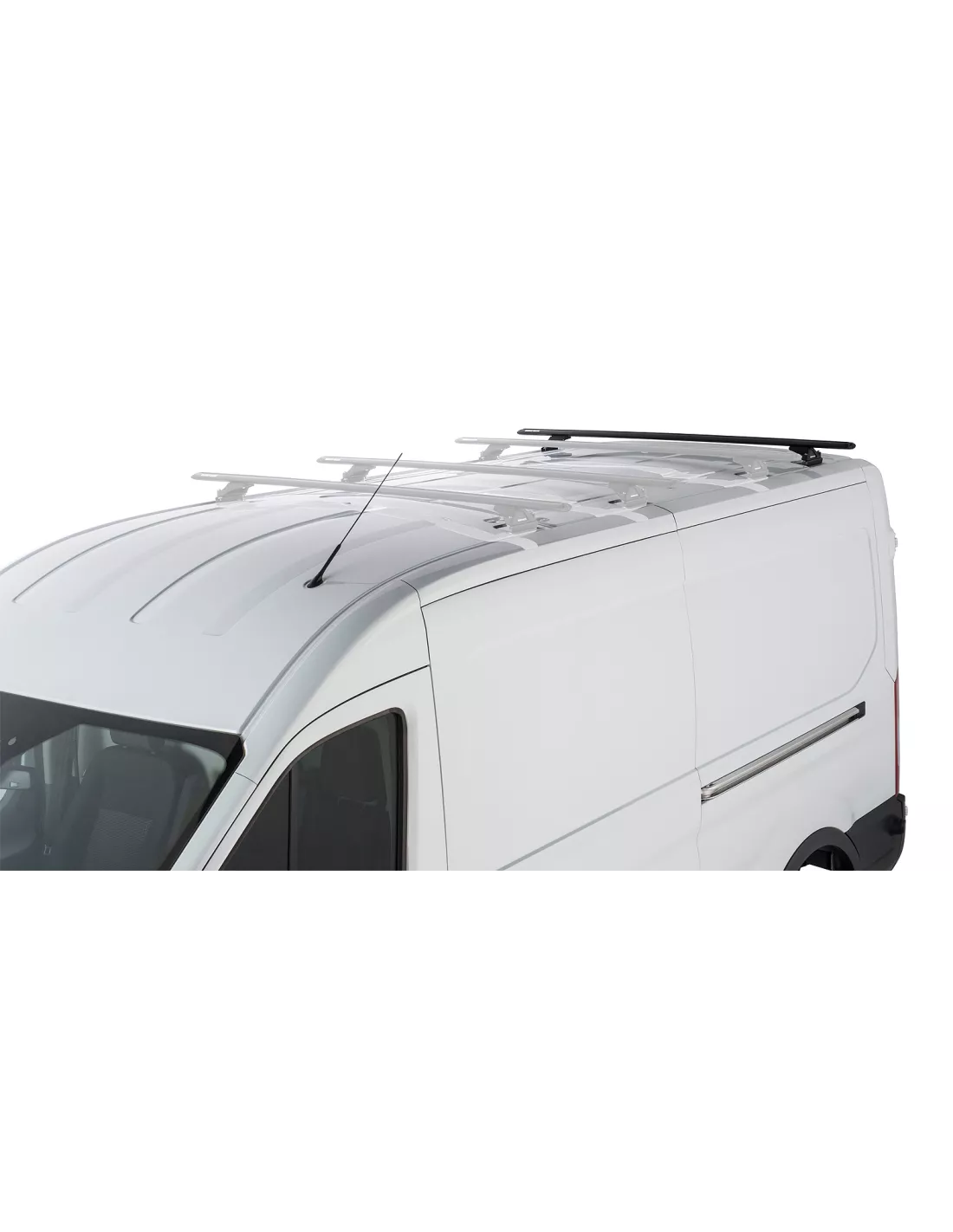 Kit 1 Zwart Dakbalk 1800mm Vortex met voeten RLTP FORD-TRANSIT