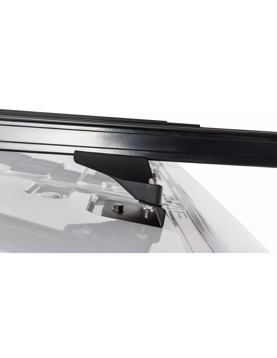 Kit 1 barre de toit noire Heavy Duty 1500mm avec pieds RLTP Ford