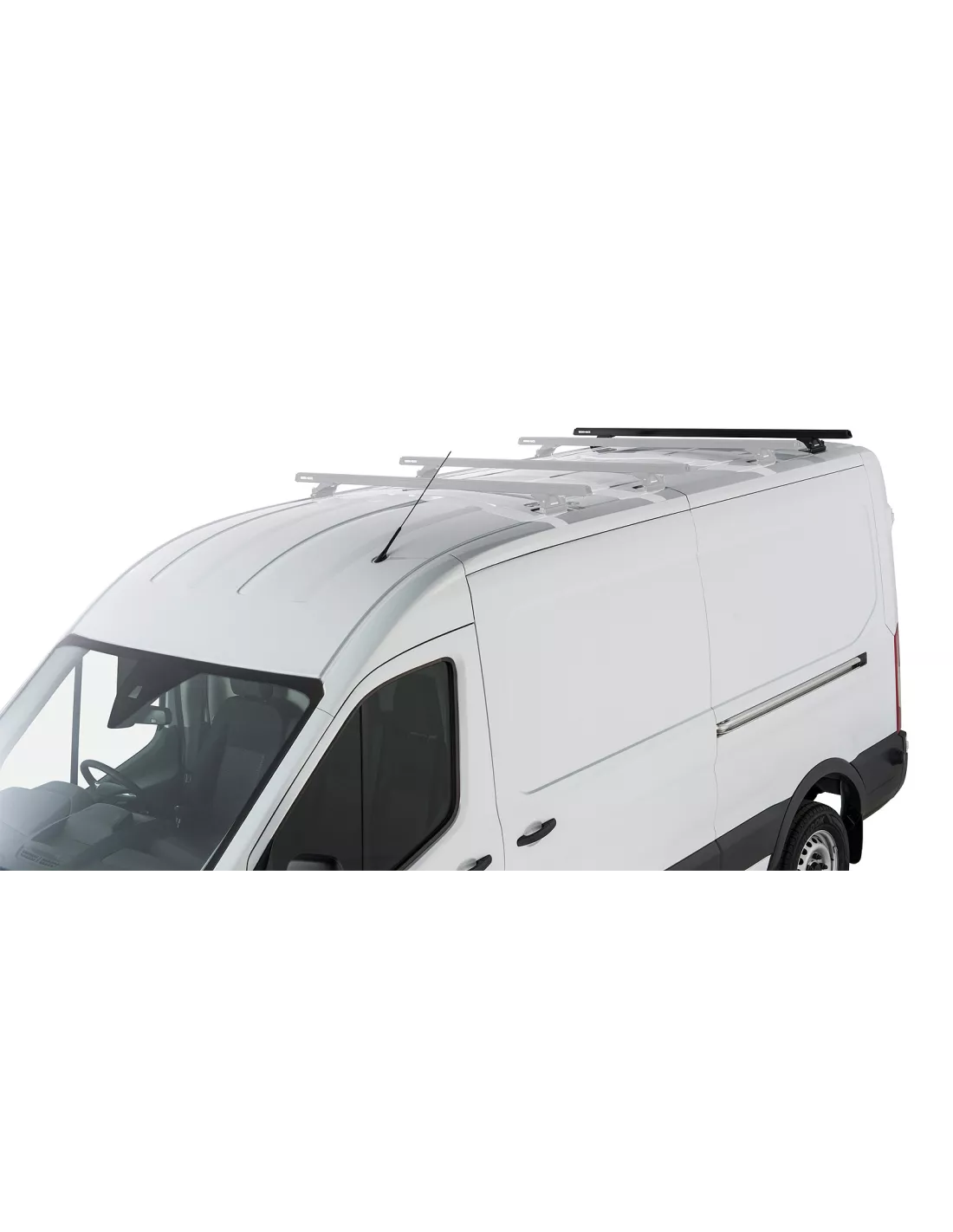 Kit 1 Zwart Dakbalk Op zwaar, 1500 mm met Ford RLTP-voeten