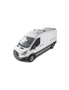 Kit 2 barres de toit noire 1800mm Vortex avec pieds RLTP Ford Transit