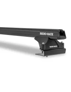 Kit 2 barres de toit noire Heavy Duty 1800mm avec pieds RLTP Ford 2