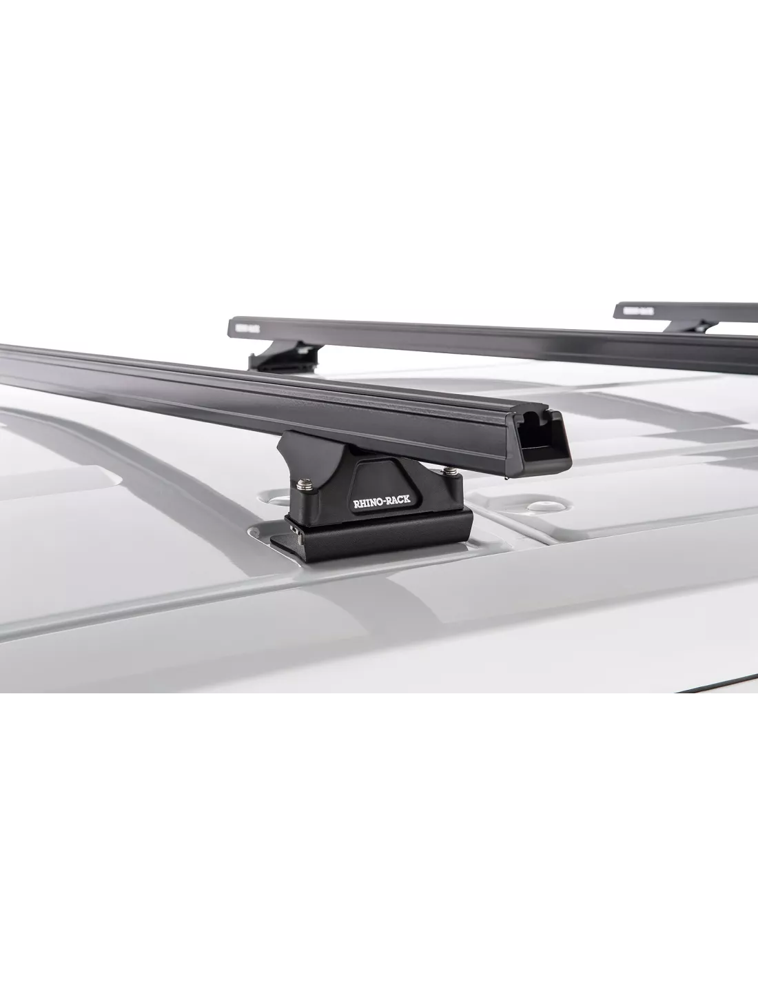 Kit 3 barres de toit noire Heavy Duty 1800mm avec pieds RLTP Ford