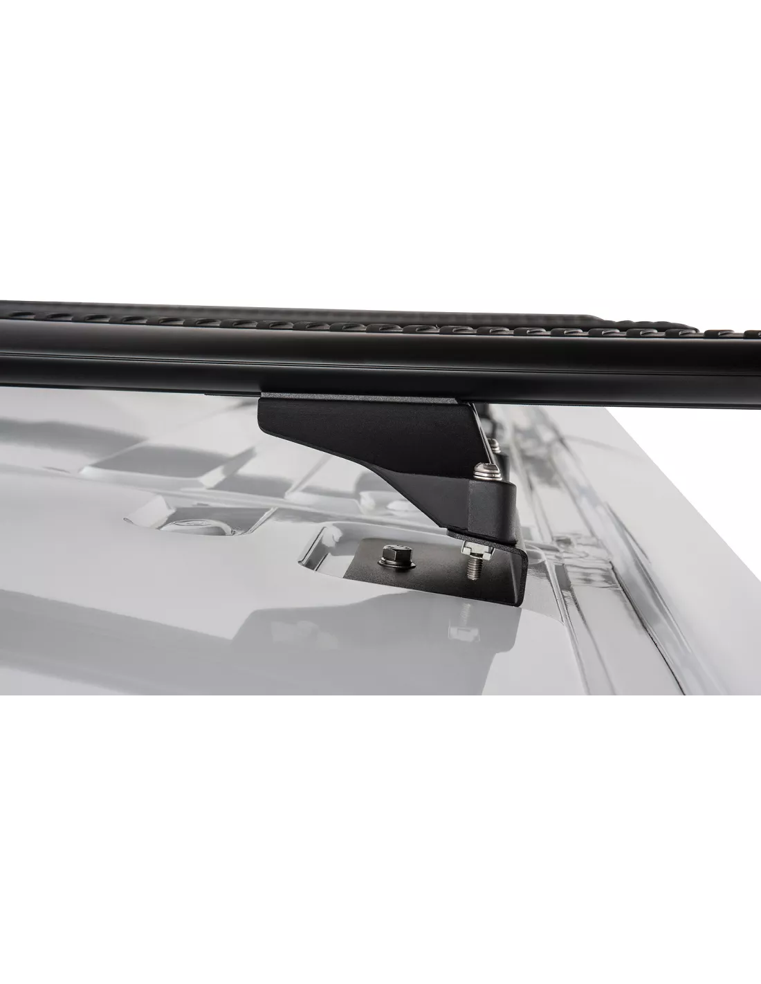 Kit 4 barres de toit noire 1800mm Vortex avec pieds RLTP Ford Transit