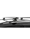 Kit 2 Black Dach Bars Wirbel 1370mm mit SX Füßen RHINO RACK -