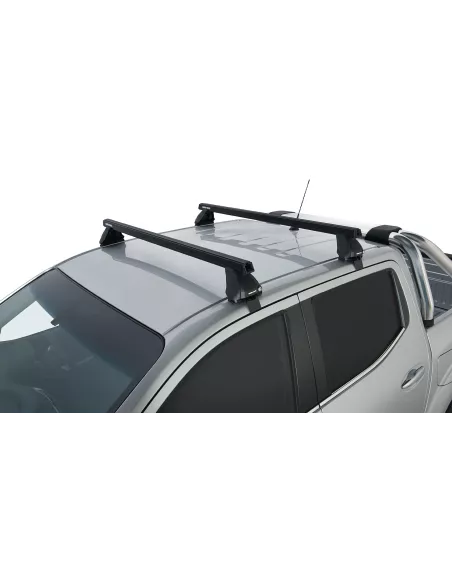 Kit 2 barres de toit Heavy Duty noire 1250mm série 2500 Nissan Navara