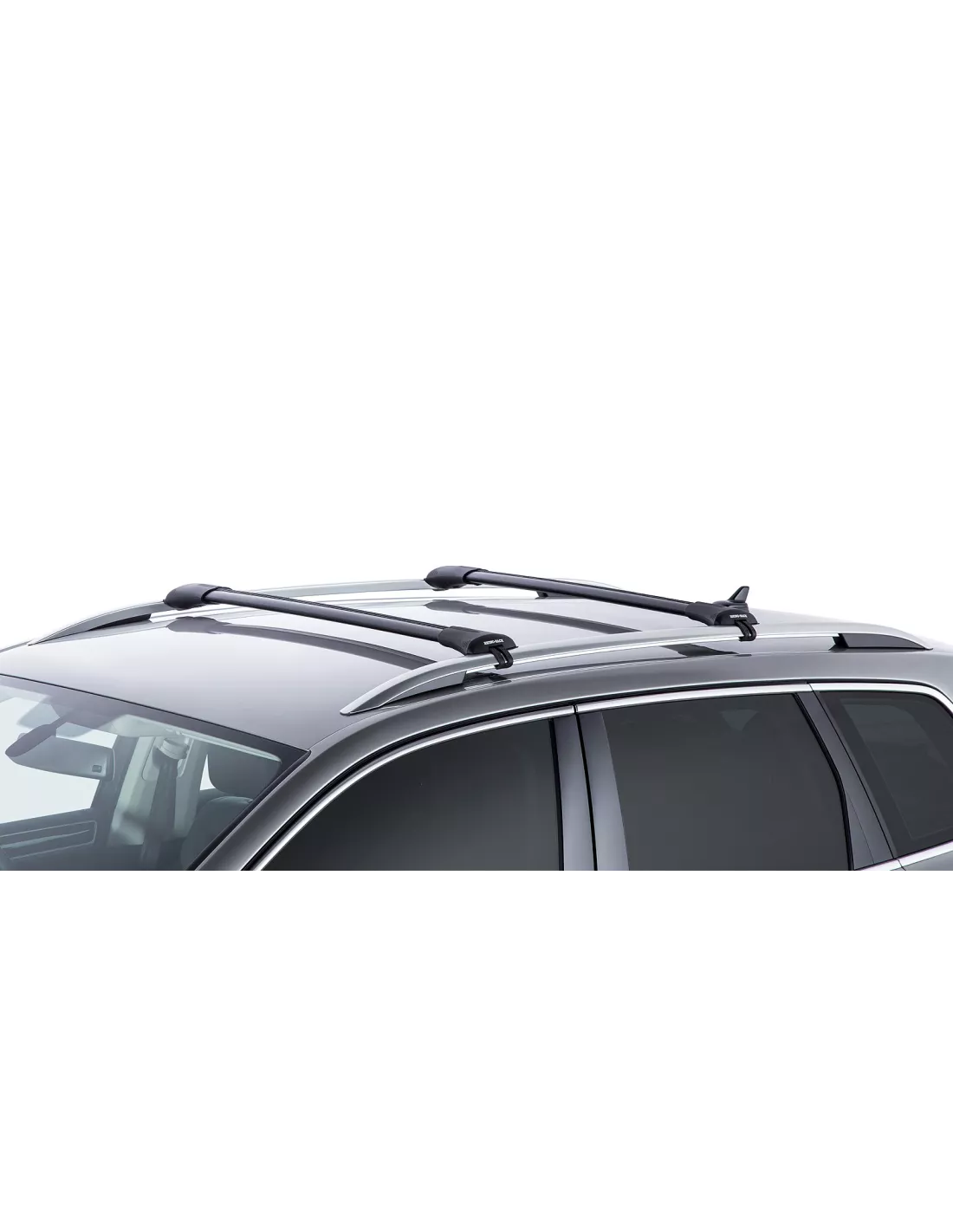 Kit 2 barres de toit noire 845/905mm Vortex montage StealthBar RHINO