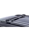 Kit 2 Zwart Dakbars 845 / 905mm Vortex-installatie Stealthbar RHINO