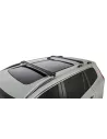 Kit 2 Black Dach Bars Vortex 845mm Installation stealthbar RHINO RACK