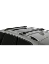 Kit 2 Zwart Dakbars Vortex 845mm installatie Stealthbar RHINO RACK