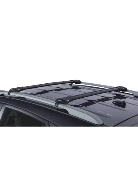 Kit 2 barres de toit noire Vortex 845mm montage StealthBar RHINO RACK