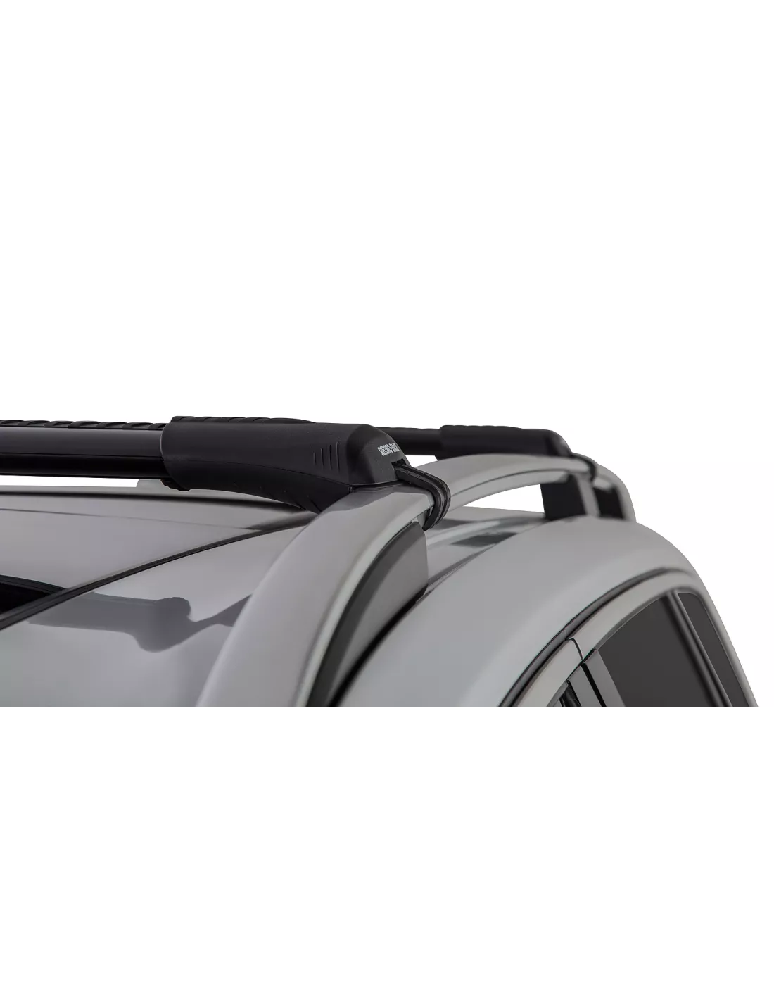 Kit 2 Black Dach Bars Vortex 845mm Installation stealthbar RHINO RACK